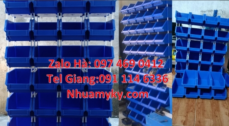 kệ chứa linh kiện ốc vít, khay nhựa đựng đinh tán, kệ duy tân, khay nhựa giá rẻ, kệ xanh duy tân, Kh