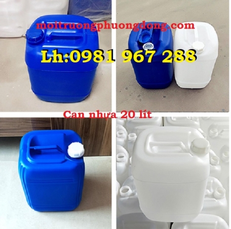 Can 20 lít ,can nhựa 20 lít đựng hóa chất