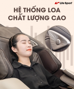 Ghế Massage LifeSport LS-500 happy mom day sale 50% đem niềm hạnh phúc về cho mẹ