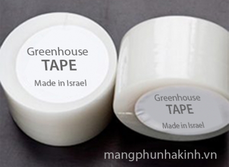 Băng dính dán màng kính Politiv Israel, băng keo nhà kính, băng keo dán màng độ dày 0.15mm
