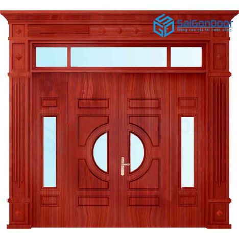 Cửa thép vân gỗ đảm bảo an toàn