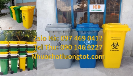Thùng đựng rác 120l, Thùng rác 60l nắp bập bênh, Thùng rác 80l đơn Thùng đựng rác 120l, Thùng