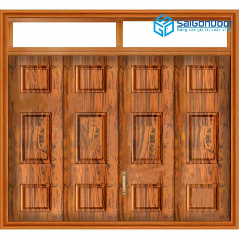 Cửa thép vân gỗ đảm bảo an toàn