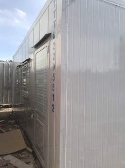Container văn phòng 20feet có WC sơn mới