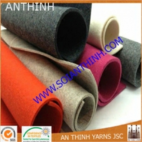 Vải dạ, vải nỉ cứng, vải nỉ màu sắc tươi tắn