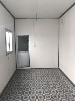 Container văn phòng 20feet có WC sơn mới