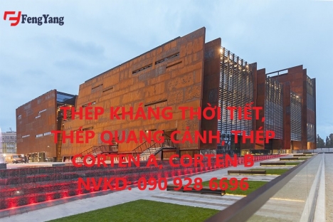 Thép kháng thời tiết, thép quang cảnh, thép Corten A, thép Corten B