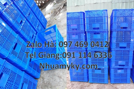 sóng nhựa hở, sóng hở 4t5, sóng nhựa công nghiệp Rổ nhựa đựng trái cây, thùng nhựa đựng hải sản, Só
