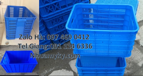 sóng nhựa hở, sóng hở 4t5, sóng nhựa công nghiệp Rổ nhựa đựng trái cây, thùng nhựa đựng hải sản, Só