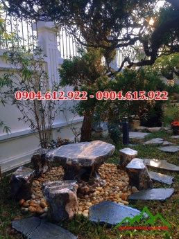 sỏi trang trí biệt thự, khu nghỉ dưỡng