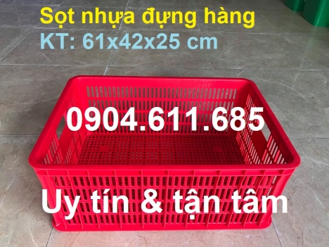 sọt nhựa đựng hàng tại Hà Nội, thùng nhựa rỗng, sóng bít