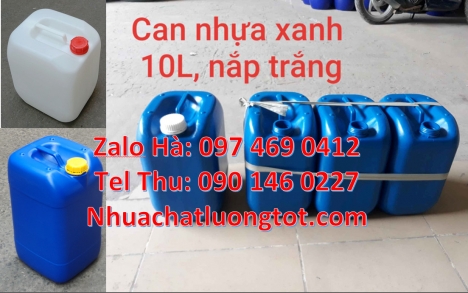 Can 20 lít vuông xanh đựng hóa chất, can 25l đựng nước mắm, can vuông 30 lít đựng thuốc thú y, can 1