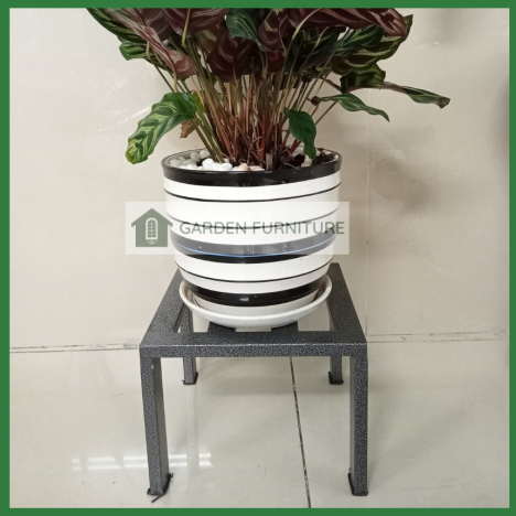 Kệ cây cảnh trong nhà tiện lợi, đôn cây cảnh, đôn chân sắt 20x20x15cm,nhiều công dụng sơn tĩnh điện