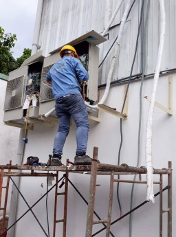 chi phí lắp đặt máy lạnh giấu trần nối ống gió có mắc như lời đồn