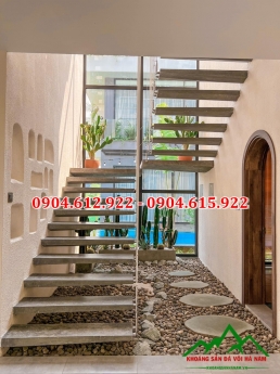 sỏi trang trí biệt thự, khu nghỉ dưỡng
