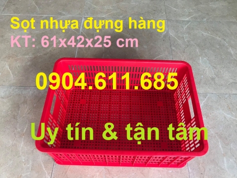 sọt nhựa đựng hàng tại Hà Nội, thùng nhựa rỗng, sóng bít