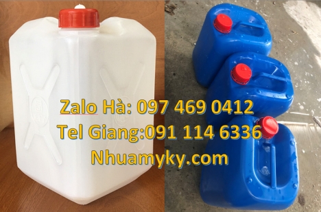 can dẹp 30 lít đựng thuốc thú y giá rẻ, can nhựa 5 lít trong, can 18l đựng mật mía, can nhựa giá r