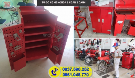 Tủ đựng đồ nghề dụng cụ honda