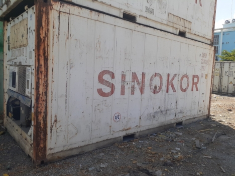 Cần bán container lạnh SInoKOR 20 feet giá rẻ.