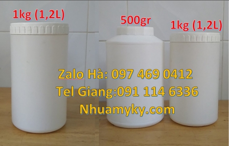 Hũ 50 gr đựng hóa chất, hũ 50gr đựng hóa chất, hũ 200gr meizan, hũ tròn cao 200g, hũ 250 gram đựng a