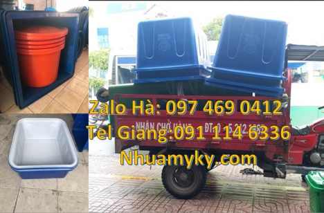 thùng nhựa 1800 lít đựng hàng hóa, thùng nhựa 1700 lít Thùng vuông, thùng nuôi cá, thùng đựng