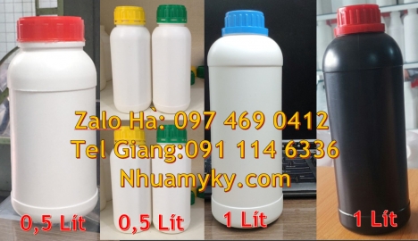 Chai nhựa đựng thuốc thú y, Chai trong 100 ml, chai giá sỉ 100 ml, chai trong 50 ml, chai giá sỉ 50