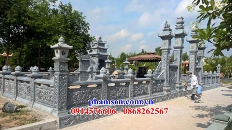 001 khu lăng mộ nghĩa trang nhà mồ bằng đá tự nhiên đẹp