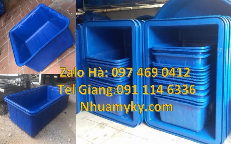 thùng nhựa 1800 lít đựng hàng hóa, thùng nhựa 1700 lít Thùng vuông, thùng nuôi cá, thùng đựng