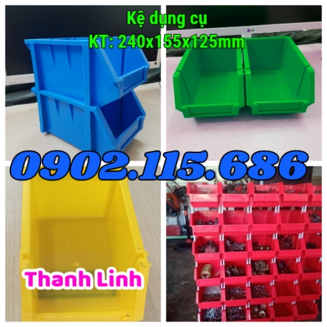 Khay nhựa đựng linh kiện A6 , kệ dụng cụ A6, khay A6, kệ đựng ốc vít, kệ dụng cụ chống tầng, khay có