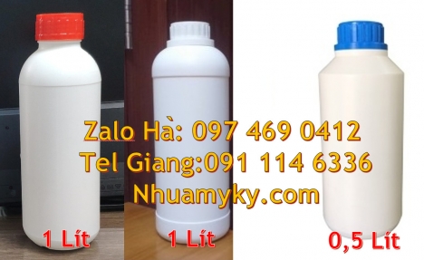 Chai nhựa đựng thuốc thú y, Chai trong 100 ml, chai giá sỉ 100 ml, chai trong 50 ml, chai giá sỉ 50