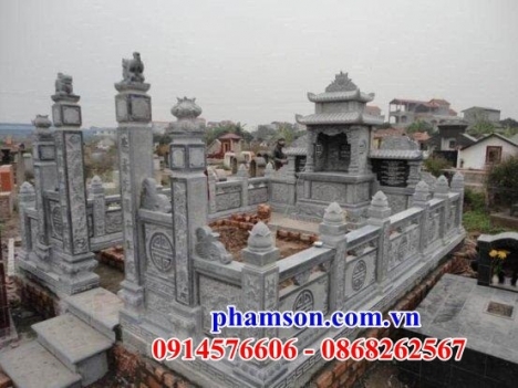 001 khu lăng mộ nghĩa trang nhà mồ bằng đá tự nhiên đẹp