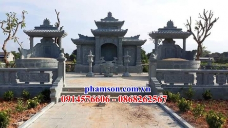 001 khu lăng mộ nghĩa trang nhà mồ bằng đá tự nhiên đẹp