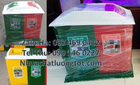 Thùng rác 2 ngăn nắp lật, Thùng rác 3 ngăn bập bênh, Nơi bán Thùng Rác 2 Ngăn giá rẻ, Thùng rác 2 ng