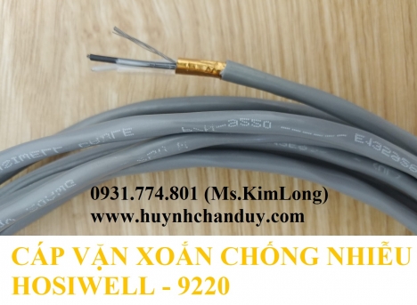 Cáp tín hiệu vặn xoắn chống nhiễu 1 Pair 20AWG Hosiwell