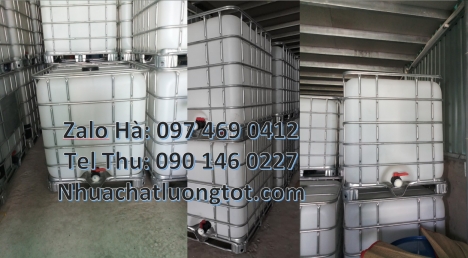 Tank nhựa trắng 1 khối, tank nhựa cũ 1000l, sỉ lẻ bồn ibc 1000 lít, bồn ibc 1 khối màu trắng, Tank i