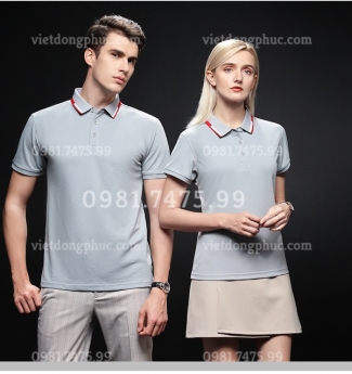 Mẫu áo thun cổ bẻ mới nhất 2022, độc nhất tại VIỆT ĐỒNG PHỤC