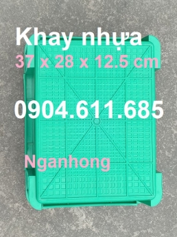 Khay nhựa đựng linh kiện, khay nhựa có nắp, khay nhựa B7