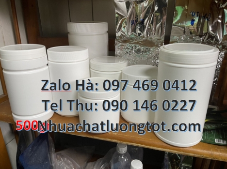 Hũ nhựa trắng 100g đựng hóa chất, Hũ đựng mật ong chúa 200 gram,  hũ 250 gram đựng xí muội, bán sỉ h