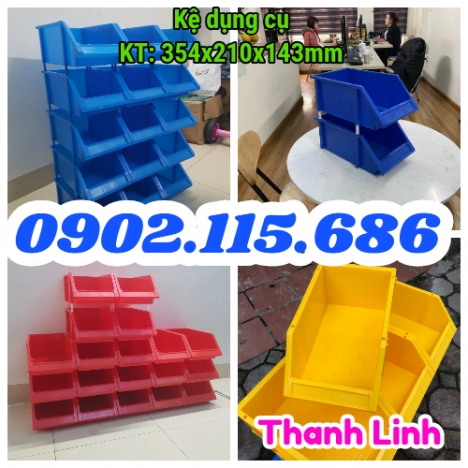 Khay linh kiện A8, kệ dụng cụ lớn, khay vát đầu, kệ có tắc kê chống tầng, kệ nhựa A8, khay nhựa đựng