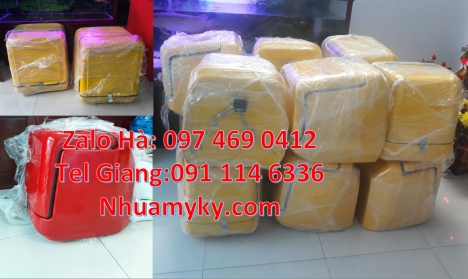 thùng chở bánh bao, Thùng vận chuyển, thùng chở bưu phẩm, thùng chở hải sản Thùng giao đồ ăn, Thùng