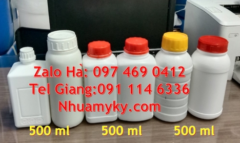 Chai nhựa đựng thuốc thú y, chai nhựa đựng thuốc thủy sản, chai nhựa đựng nông dược, chai nhựa pet 5