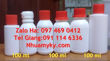 Chai nhựa đựng thuốc thú y, chai nhựa đựng thuốc thủy sản, chai nhựa đựng nông dược, chai nhựa pet 5