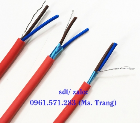 Nhà phân phối cáp chống cháy 2x1.0 lõi vặn xoắn