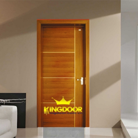 Cửa phòng ngủ gỗ MDF Veneer dòng trung cấp giá rẻ