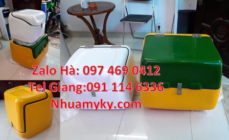 thùng chở bánh bao, Thùng vận chuyển, thùng chở bưu phẩm, thùng chở hải sản Thùng giao đồ ăn, Thùng