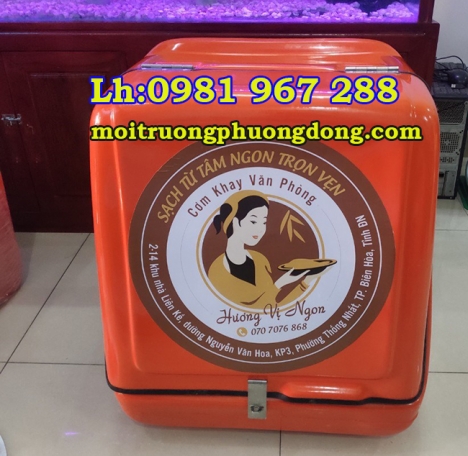 thùng vận chuyển hàng sau xe máy ,thùng giao hàng  cỡ lớn