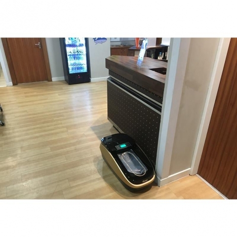 Máy bọc giày Quen XT 46C tự động dùng cho nhà máy, xí nghiệp  