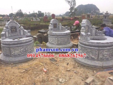 58+ hình ảnh mộ đá tròn đẹp nhất - mộ đá khối hình tròn