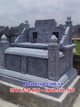 28 mẫu mộ đá đôi ninh bình đẹp