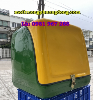 thùng vận chuyển hàng sau xe máy ,thùng giao hàng  cỡ lớn